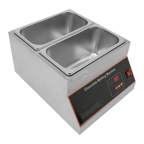 2-Pots Chocolate Melting Machine Electric Chocolate Melting Pot Chocolate Melter
