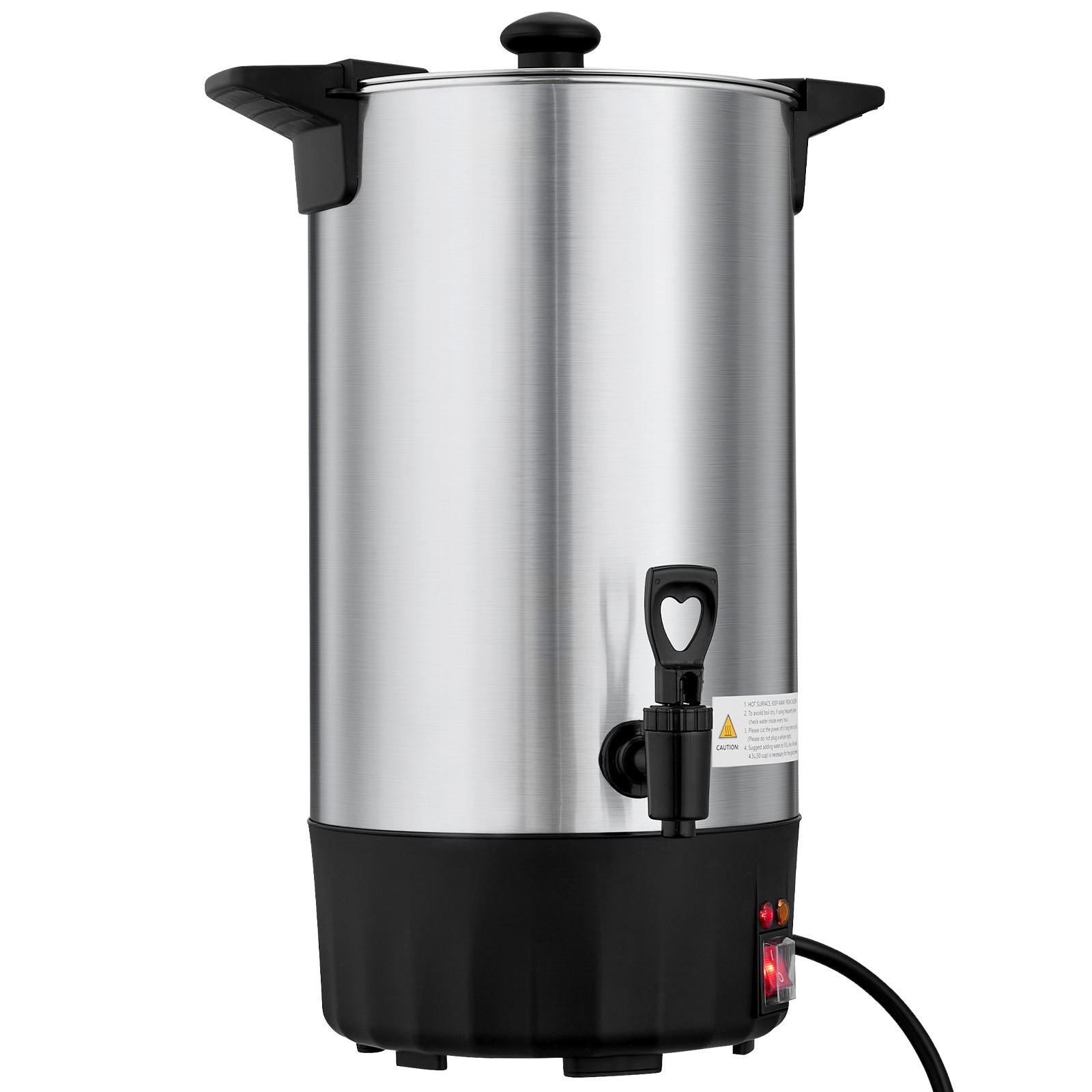 Uimoso Commercial Coffee Urn 60 Cup Hot Drink Dispenser 9L Stainless Steel