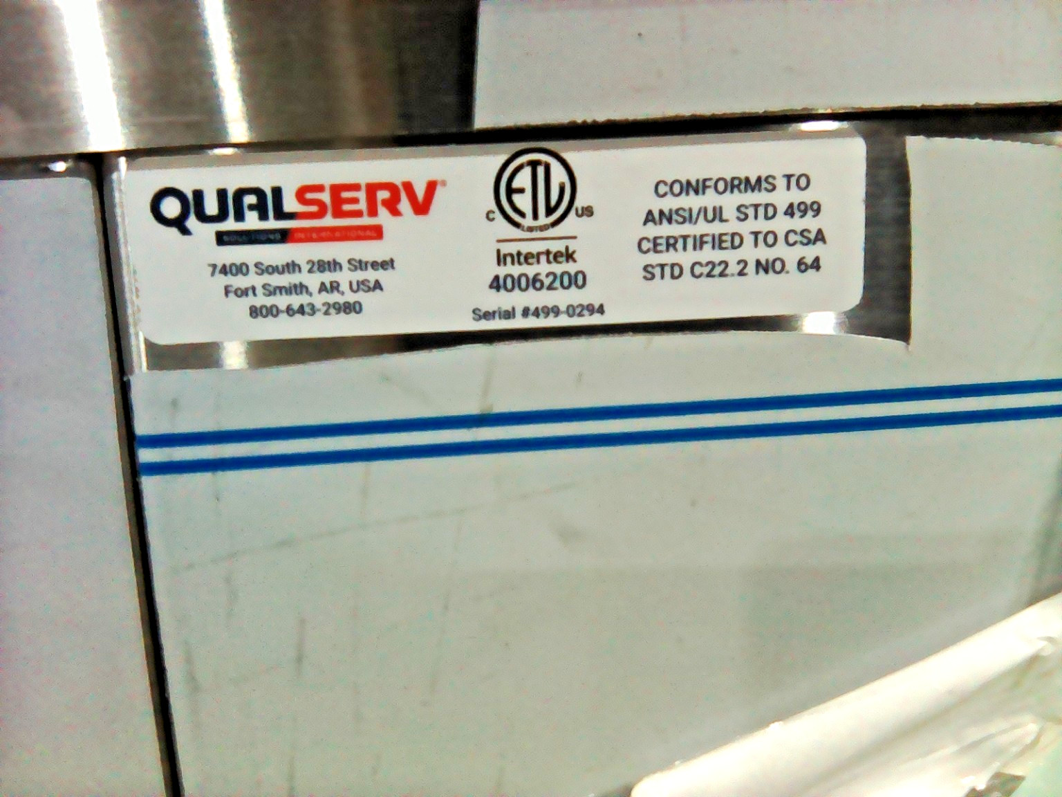 QualServ Stainless Steel Hand Wash Sink Scrub Station w/ Hot Water Heater