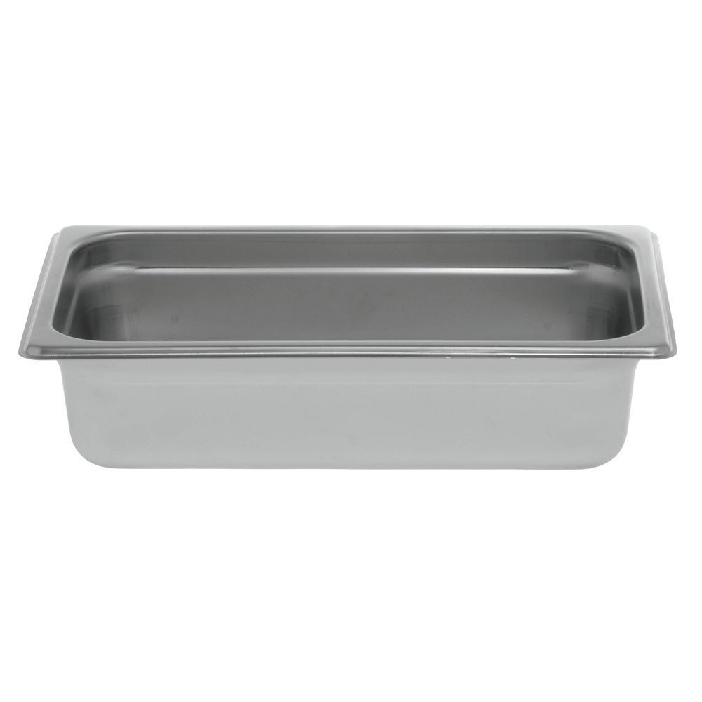 HUBERT Steam Table Pan 1/4 Size 24 Gauge Stainless Steel – 2 1/2″D